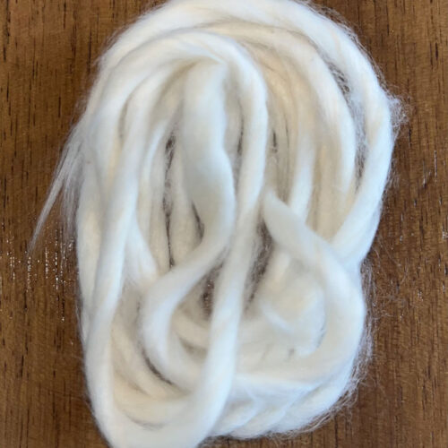 Natural cotton for white hurdy-gurdy large fibers