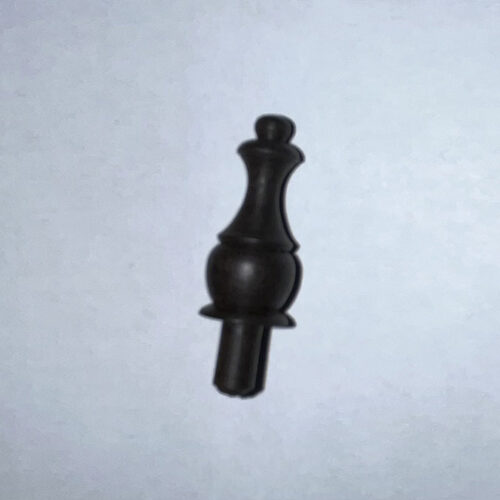 Ebony bobèche for hurdy-gurdy