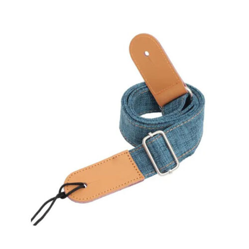 Blue jean hurdy-gurdy belt