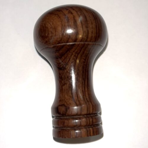 Rosewood hurdy-gurdy handle