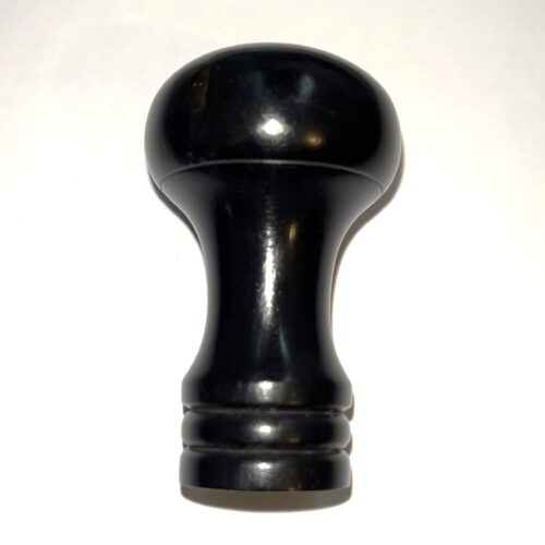 Ebony hurdy-gurdy handle