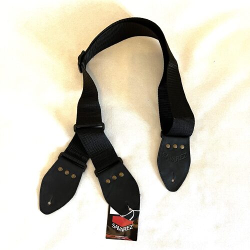 Black Y belt for Savarez hurdy-gurdy