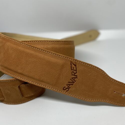 Savarez camel leather belt for hurdy-gurdy