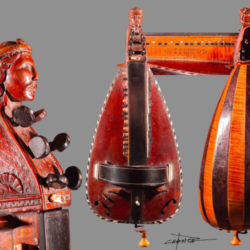 Poster: A Hurdy-Gurdy by François Guiennet
