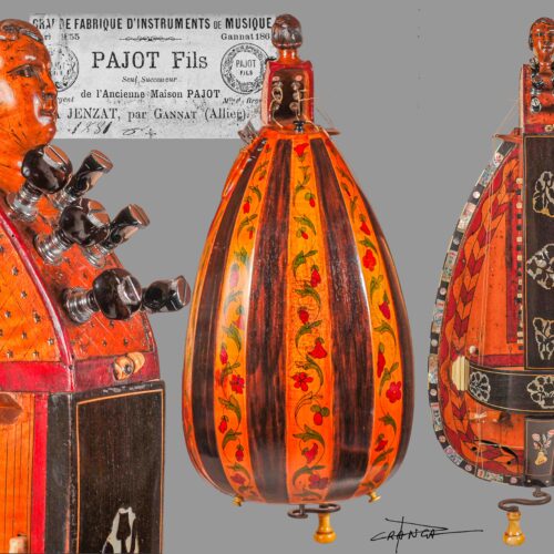 Poster: A Hurdy-Gurdy by Pajot Fils
