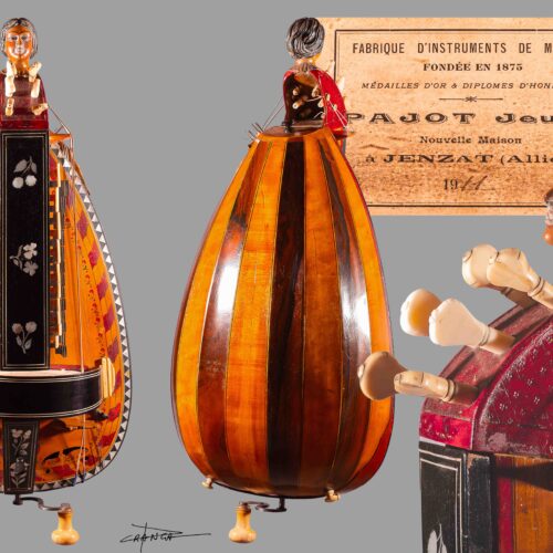 Poster: A Hurdy-Gurdy by Pajot Jeune, Formerly Owned by Pediconne